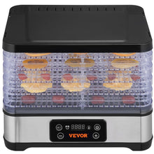 Load image into Gallery viewer, VEVOR Food Dehydrator Machine, 5/6/10 Tray Fruit Dehydrator Electric Food Dryer for Jerky, Herb Meat, Beef, Fruit, Dog Treats