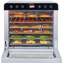 Load image into Gallery viewer, VEVOR Food Dehydrator Machine, 5/6/10 Tray Fruit Dehydrator Electric Food Dryer for Jerky, Herb Meat, Beef, Fruit, Dog Treats