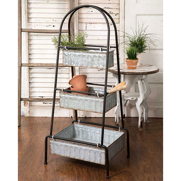 Three Tier Floor Rack