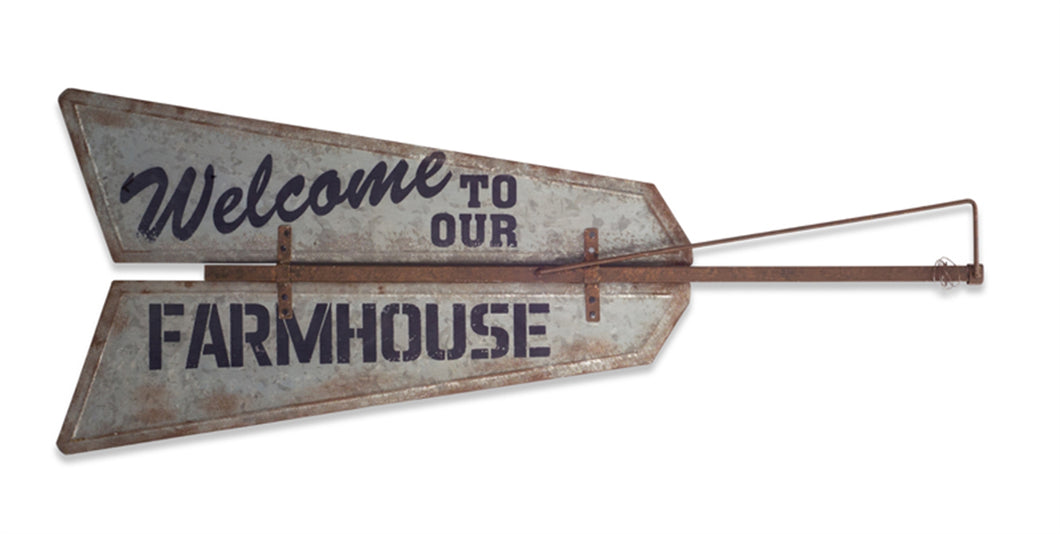 Welcome to our Farmhouse Wall Plaque