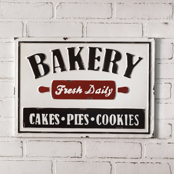 Bakery Metal Wall Sign