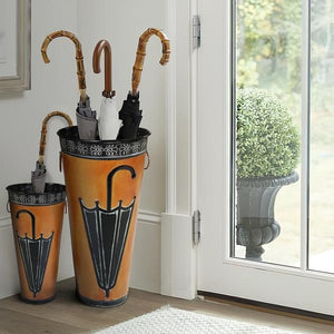 Rustic Umbrella Stand (Set Of 2)